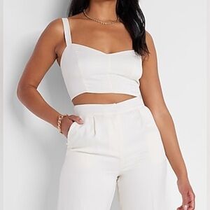 NWT Express X Rachel Zoe Satin Cropped Cami